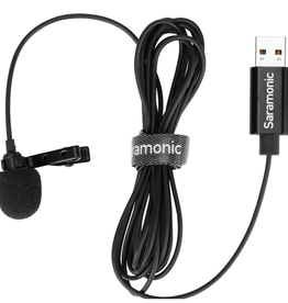 Saramonic SR-ULM10 Ultracompact Clip-On Lavalier Microphone with USB-A Connector CLOSEOUT