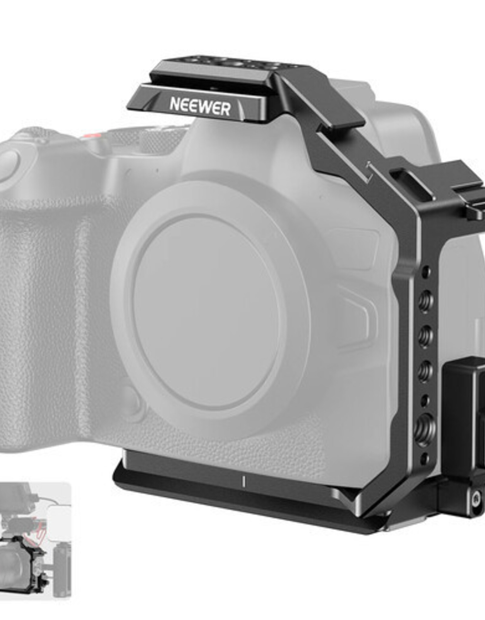 Neewer NEEWER CA032 Half Camera Cage For Canon R6 & R6 Mark II CLOSEOUT
