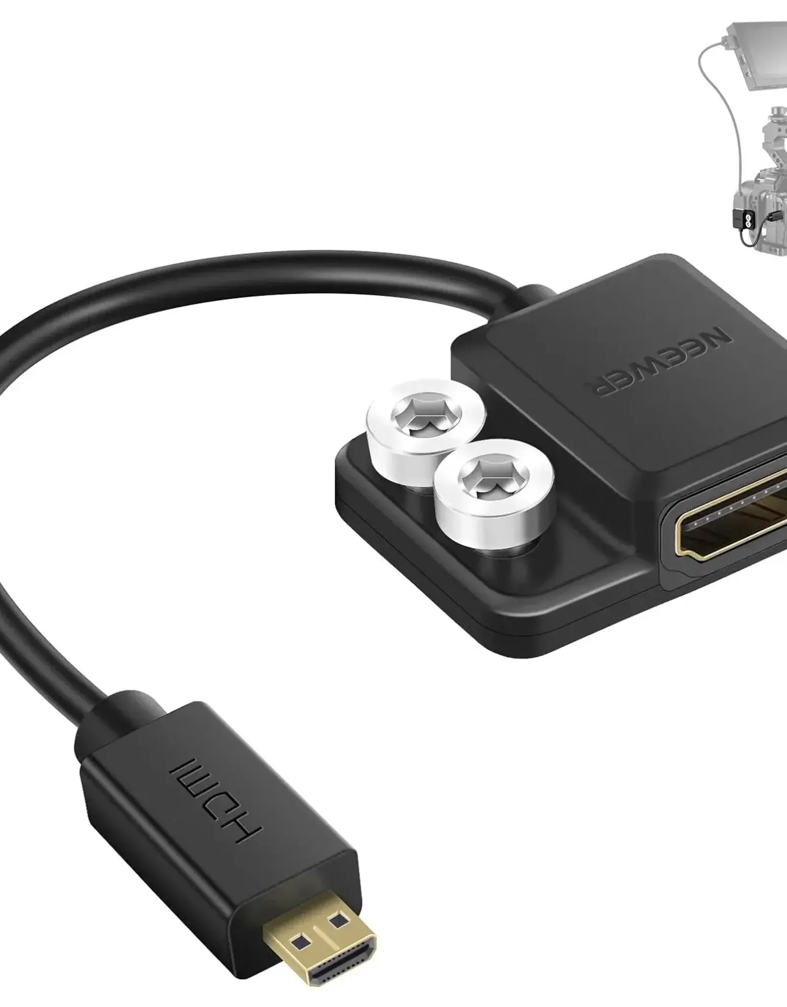Neewer NEEWER NC01 4K/60Hz Micro HDMI to HDMI Adapter Cable CLOSEOUT