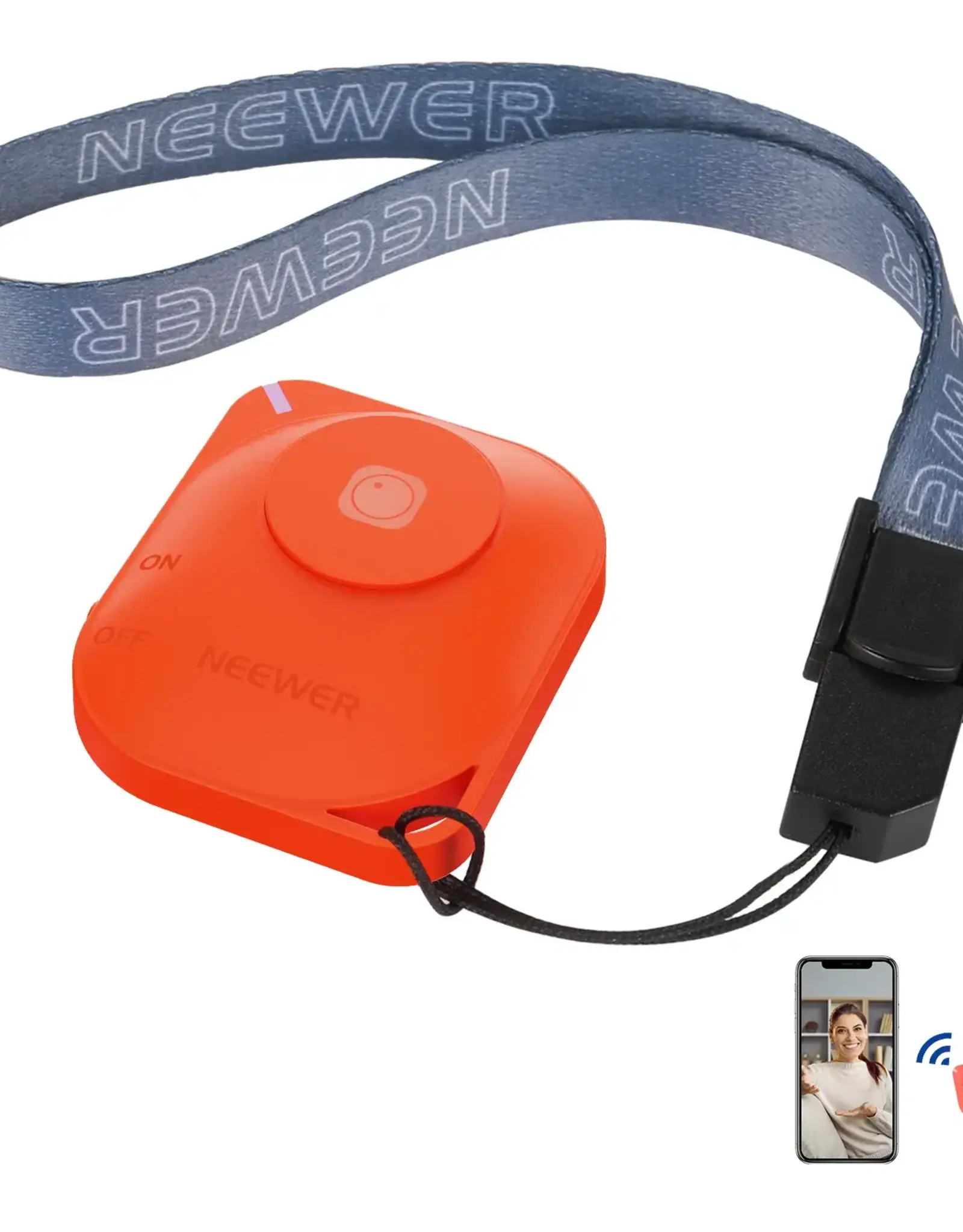 Neewer NEEWER RT116 Wireless Bluetooth Remote Lanyard CLOSEOUT