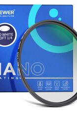 Neewer NEEWER Soft White Diffusion 1/4 Filter 62mm CLOSEOUT