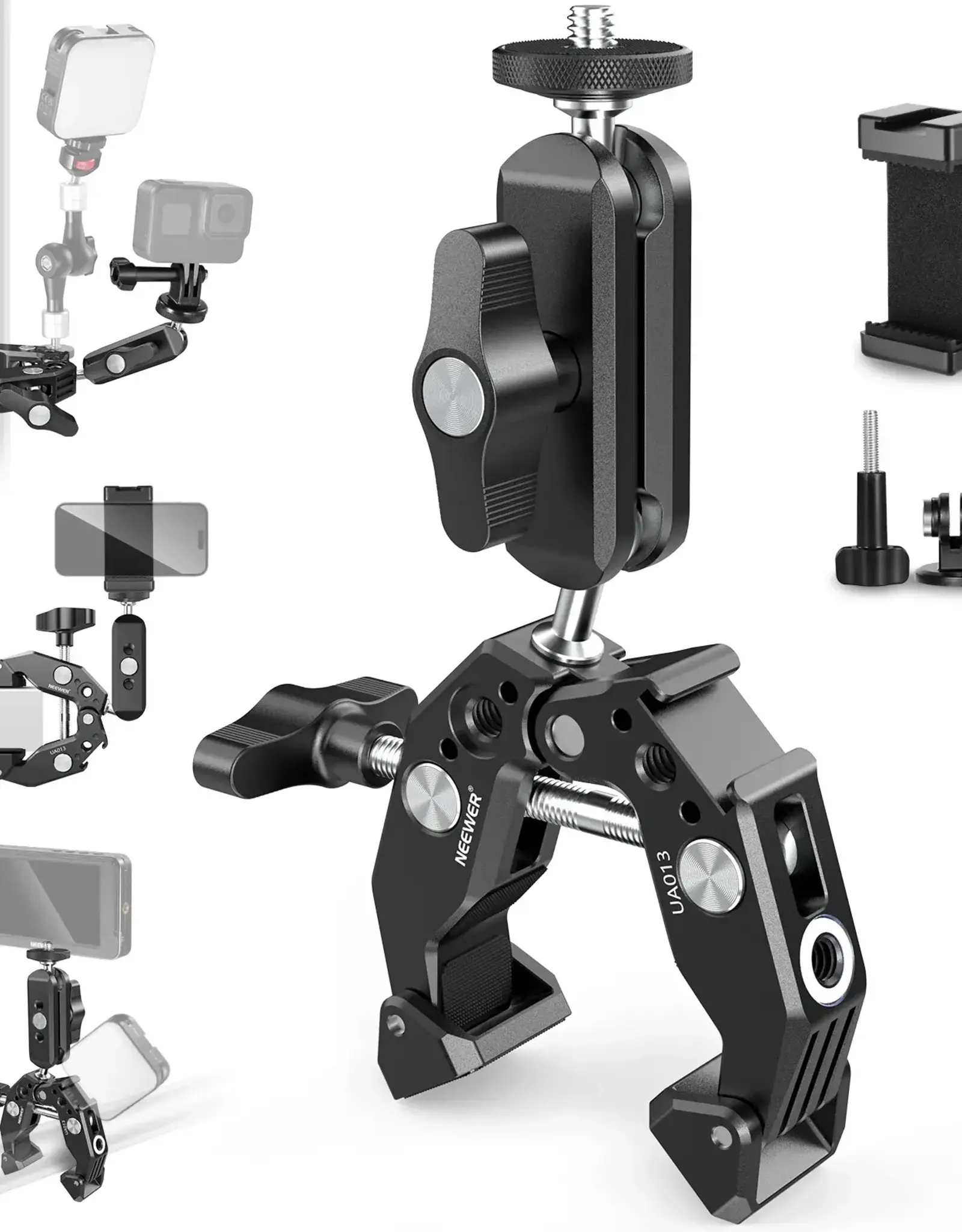Neewer NEEWER UA013 Super Clamp with Magic Arm CLOSEOUT
