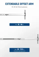 Neewer NEEWER UA016 Offset Arm with 5/8" Baby Pins CLOSEOUT