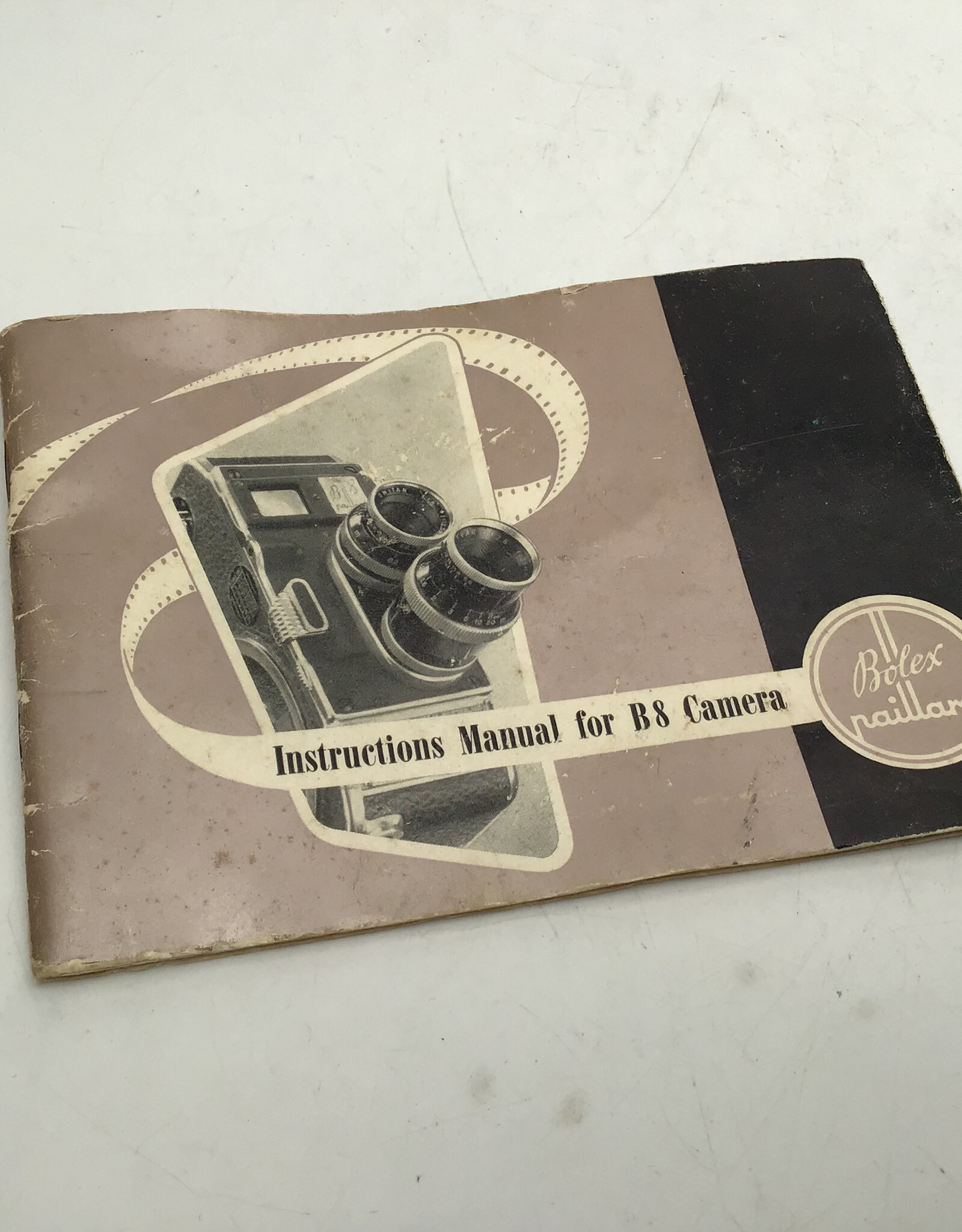 Bolex Bolex B8 Instruction Manual Used Fair
