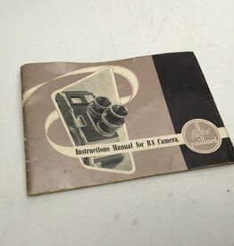 Bolex Bolex B8 Instruction Manual Used Fair