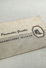 graflex Graflex Pacemaker Graphic Instruction Manual Used Fair