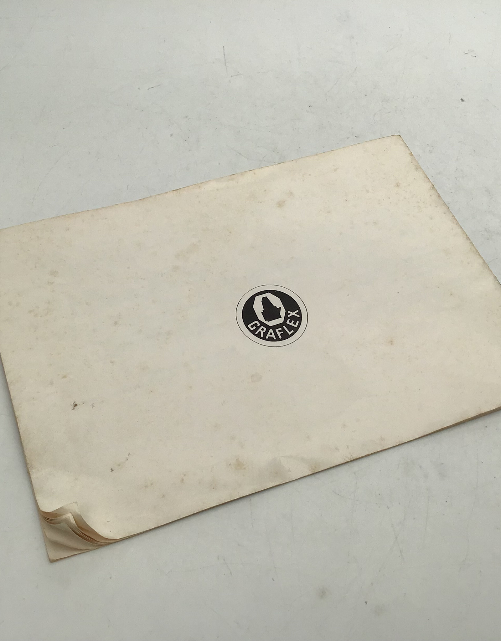 graflex Graflex Pacemaker Graphic Instruction Manual Used Fair
