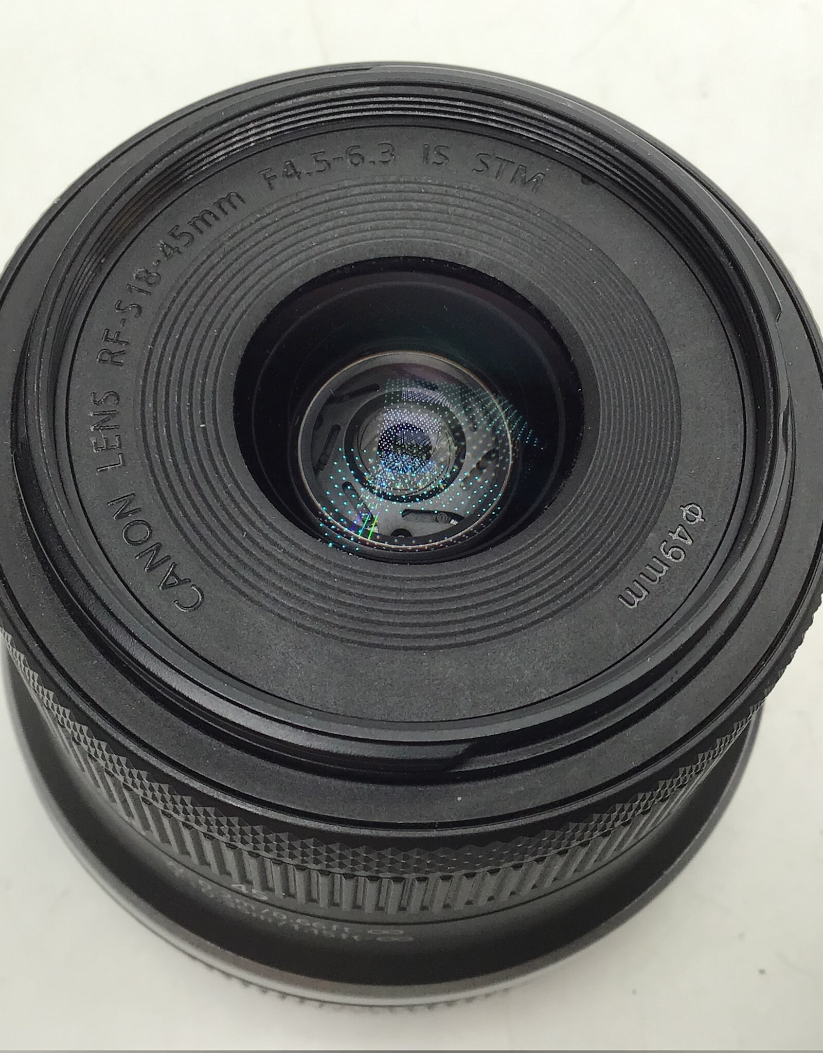 CANON Canon RF-S 18-45mm f4.5-6.3 IS STM Lens Used Fair