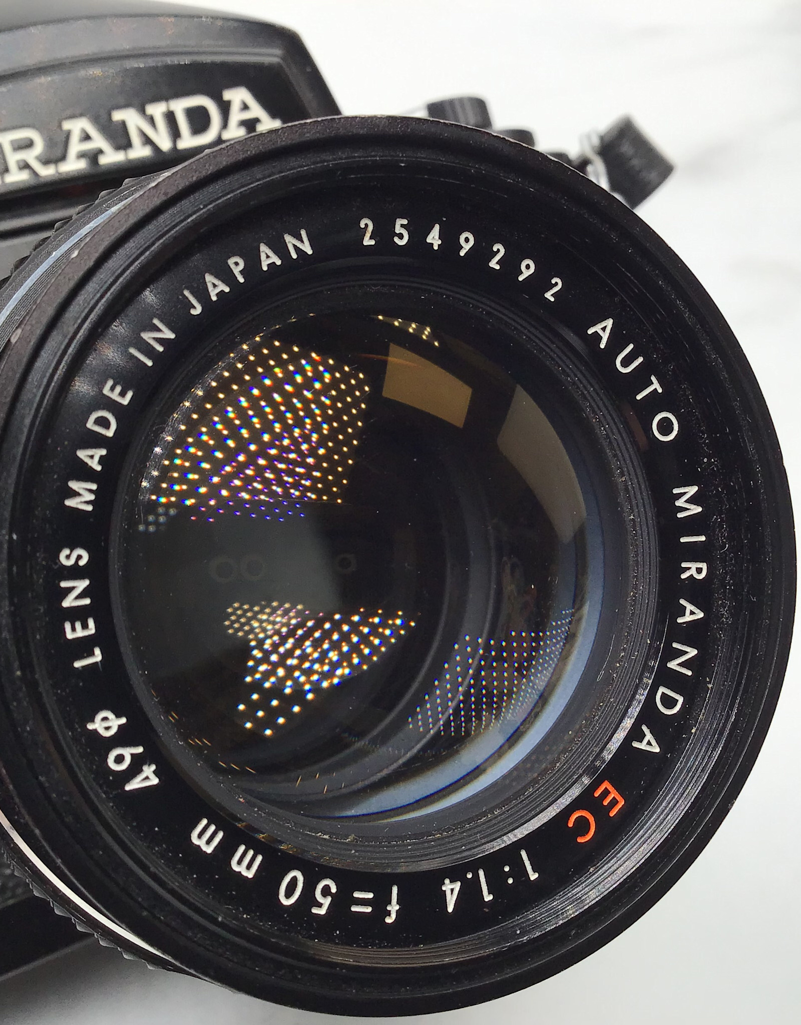 Miranda Mranda RE-II Camera w/ 50mm f1.4 Used Good
