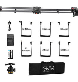 GVM GVM Wireless Carbon Fiber Motorized Camera Slider (47") CLOSEOUT