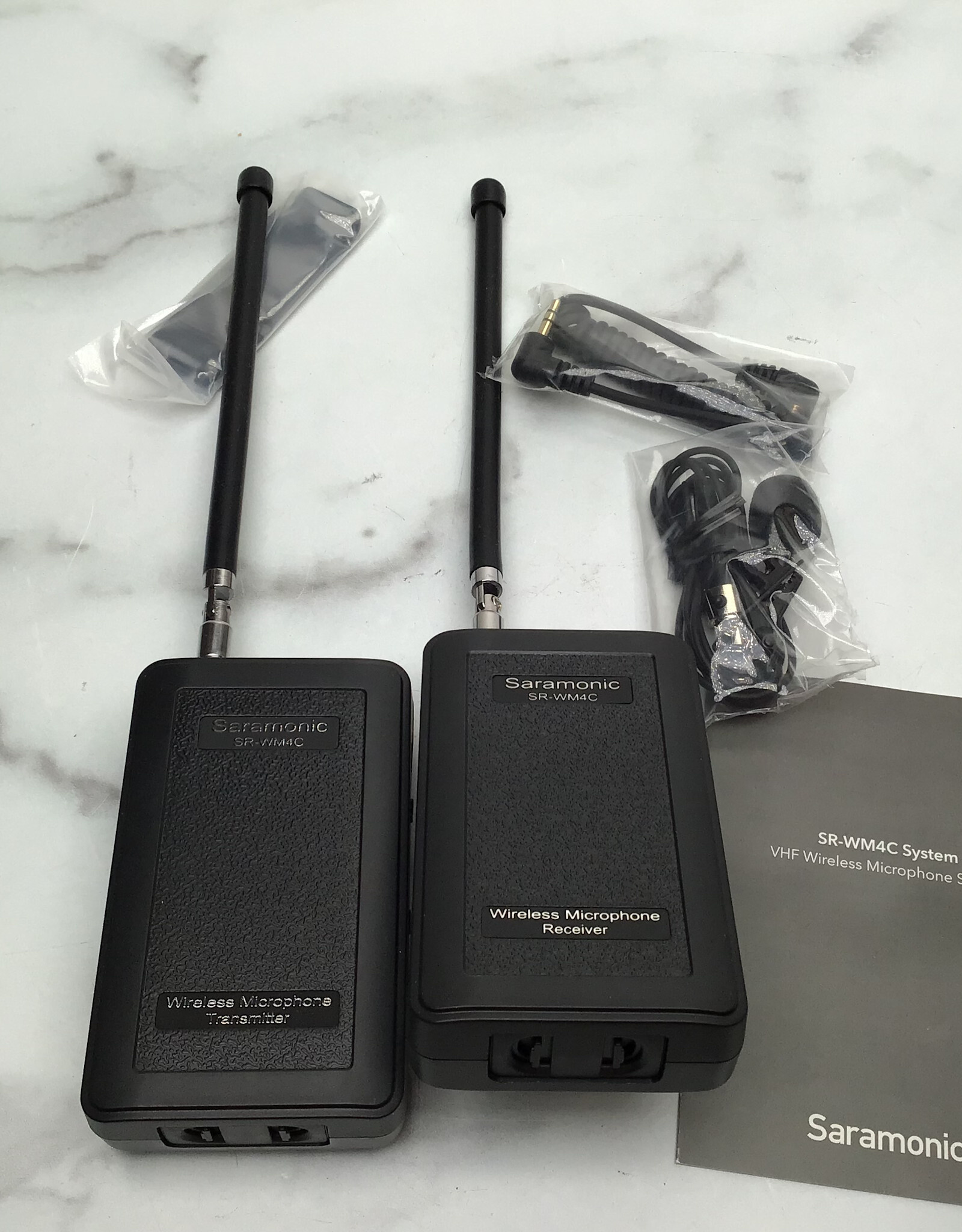 Saramonic SR-WM4C Wireless Mic Set Used Good