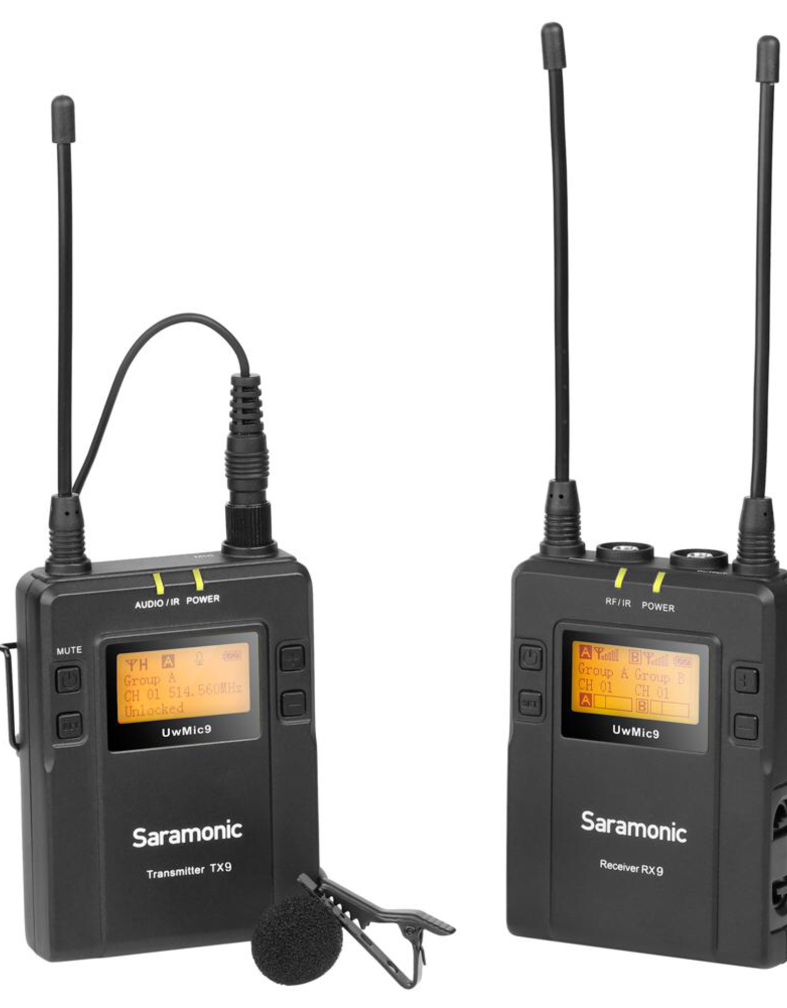 Saramonic  UWMIC9 RX9+ TX9 Microphone System CLOSEOUT