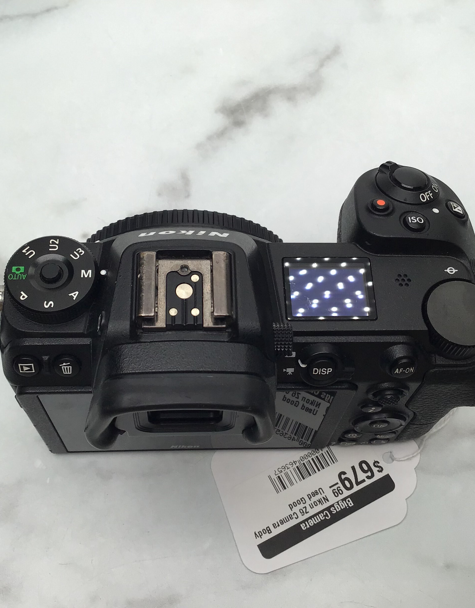 NIKON Nikon Z6 Camera Body Shutter Count 98000 Used Good