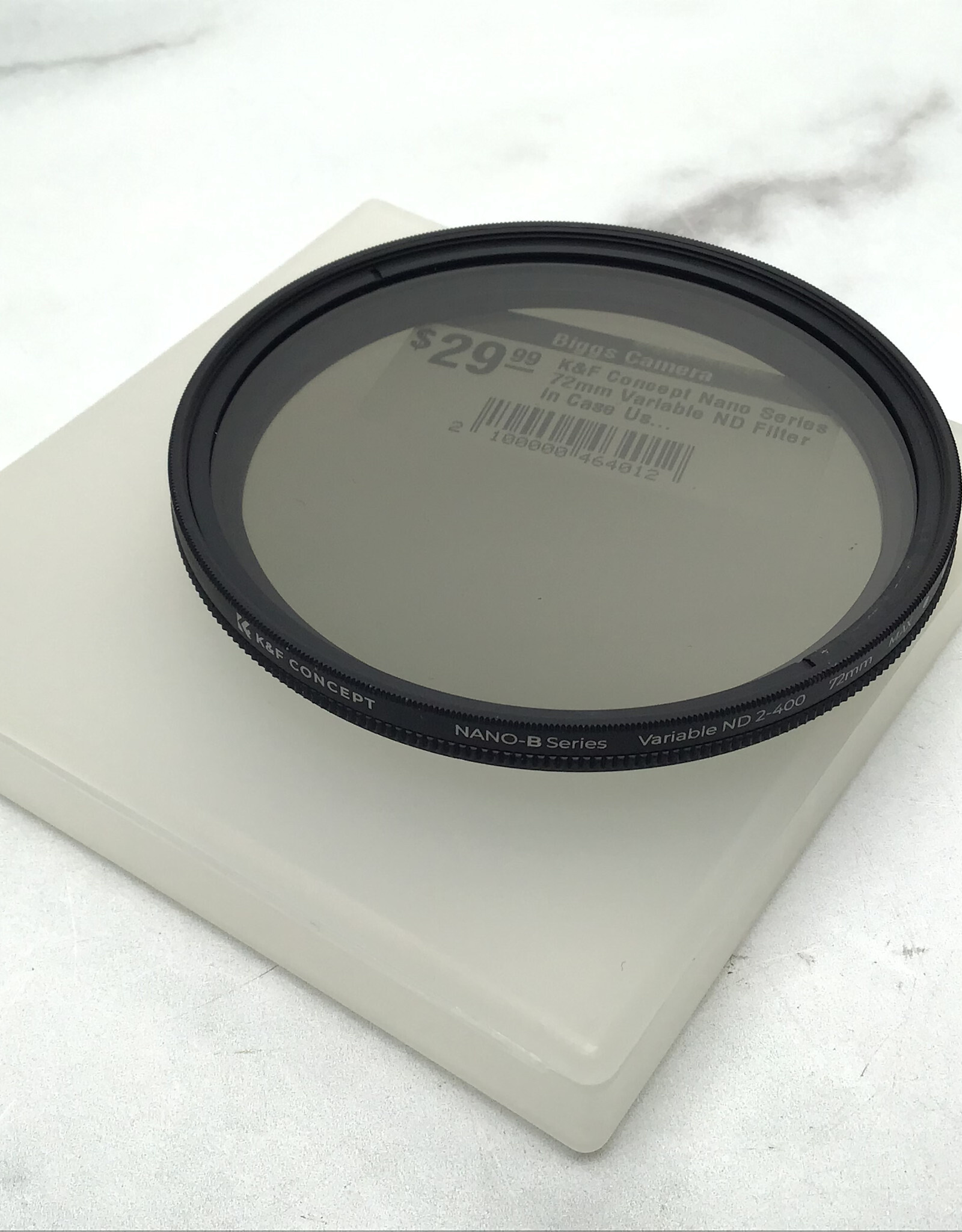 k&F K&F Concept Nano Series 72mm Variable ND Filter in Case Used Good