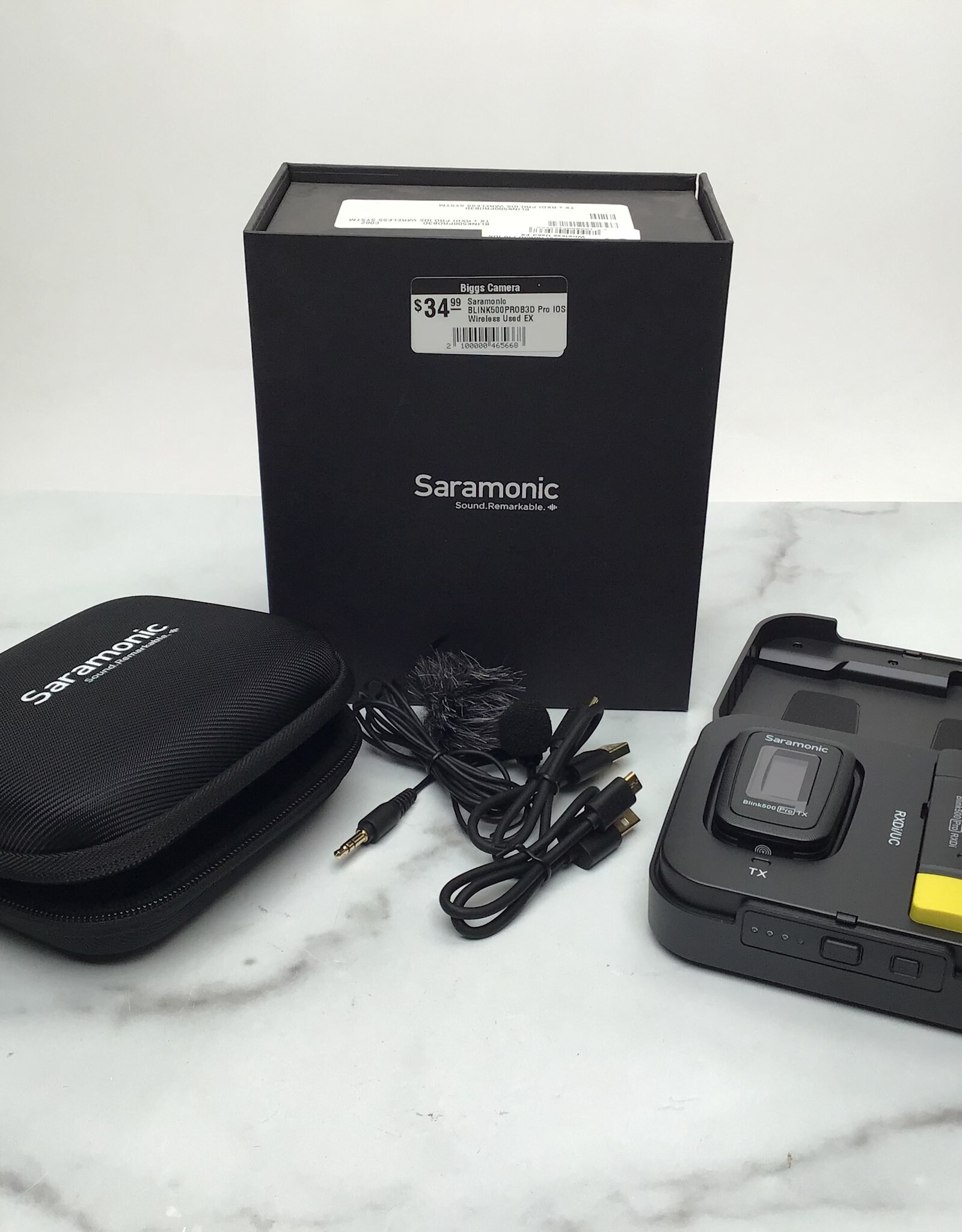 Saramonic BLINK500PROB3D Pro IOS Wireless Used EX