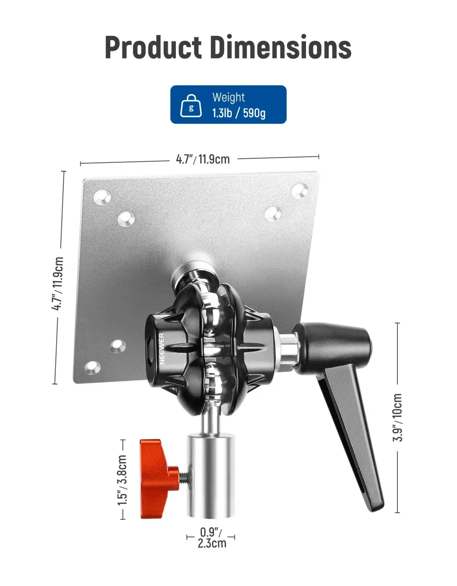 Neewer NEEWER MA001/MA003 Monitor Mount Adapter with VESA Mount CLOSEOUT