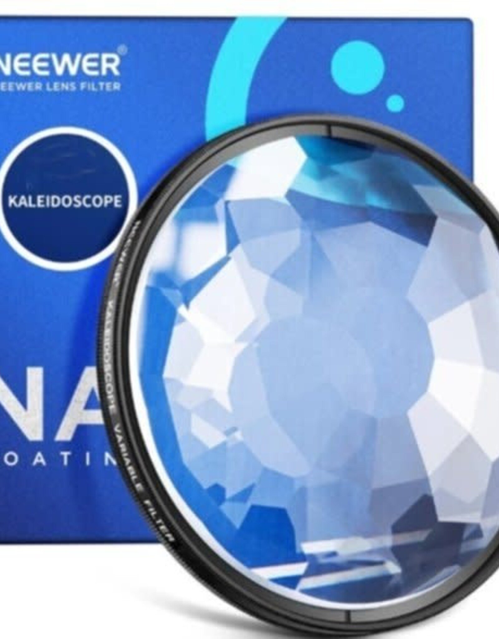Neewer NEEWER FL-E1 Kaleidoscope Prism Lens Filter 72mm CLOSEOUT