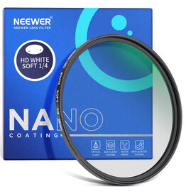 Neewer NEEWER Soft White Diffusion 1/4 Filter 77mm CLOSEOUT