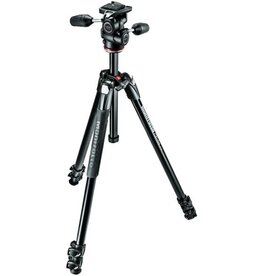 MANFROTTO Manfrotto 290 XTRA Kit - Aluminum Tripod with 3W Head CLOSEOUT