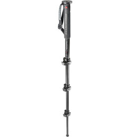 MANFROTTO ManfrottoXPRO Monopod+ Four-Section Carbon Fiber Photo Monopod CLOSEOUT