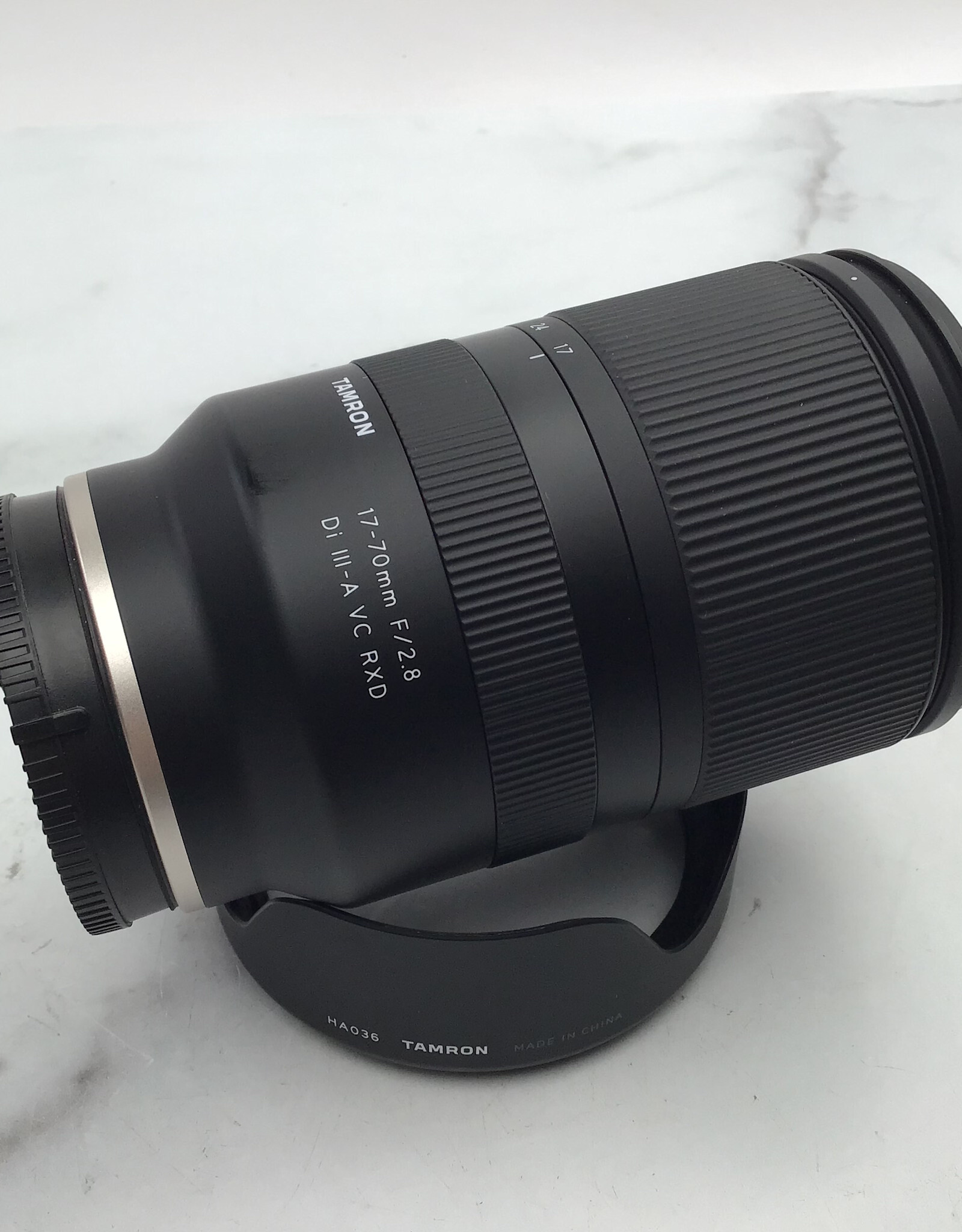 TAMRON Tamron 17-70mm f2.8 DI III-A VC RXD Lens w/ Hood Used EX