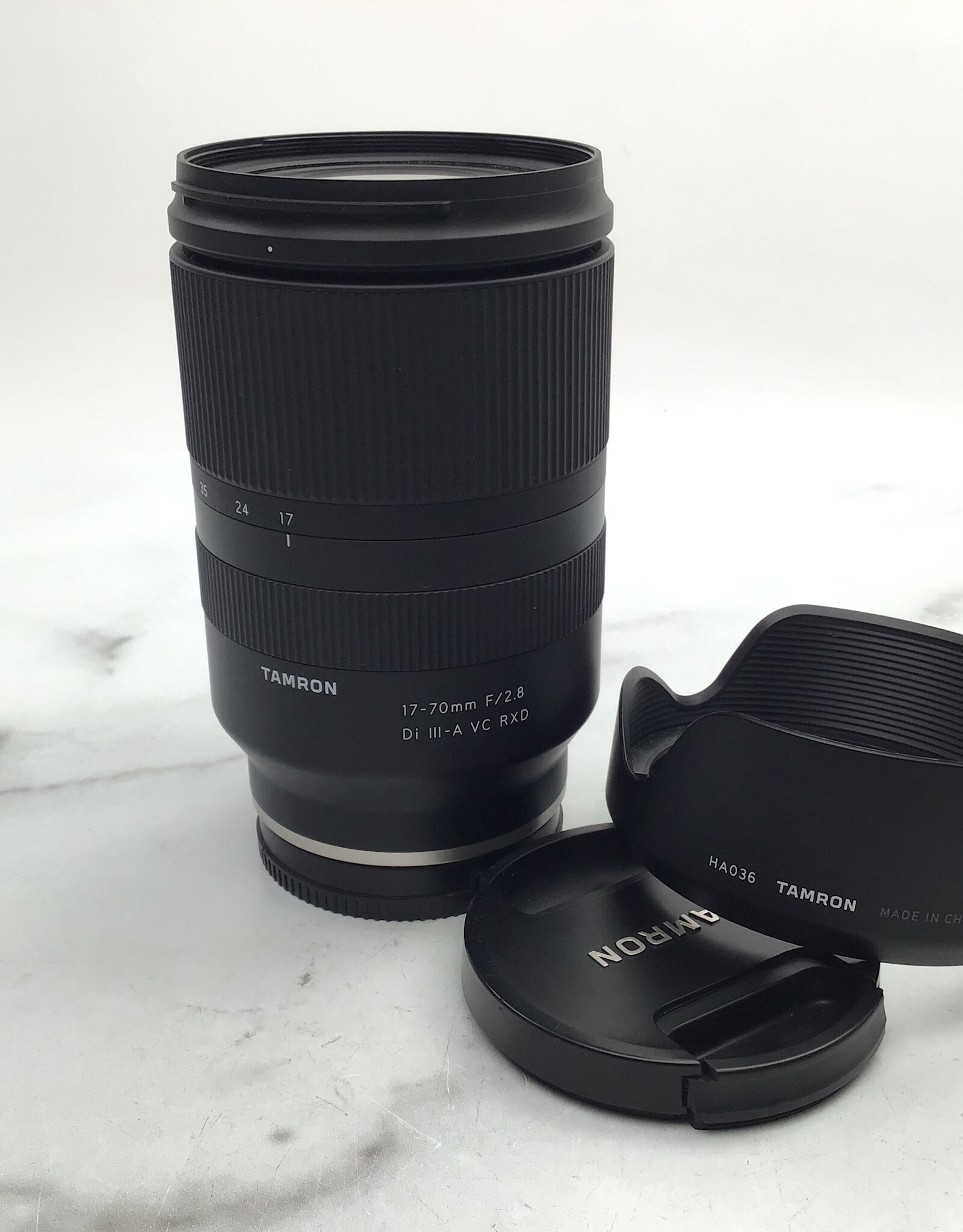 TAMRON Tamron 17-70mm f2.8 DI III-A VC RXD Lens w/ Hood Used EX