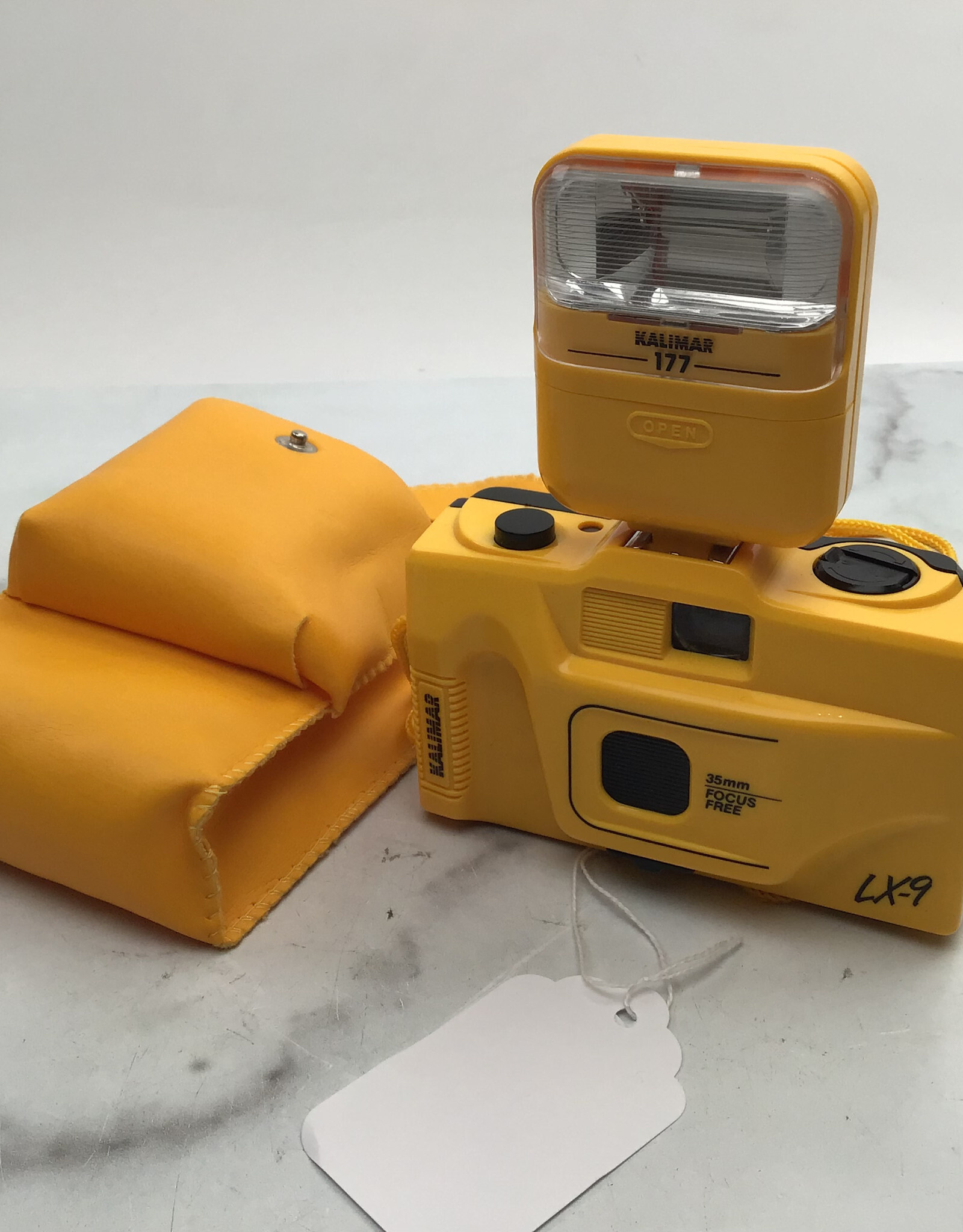Kalimar Kalimar LX-9 35mm Film Camera Yellow Used Good