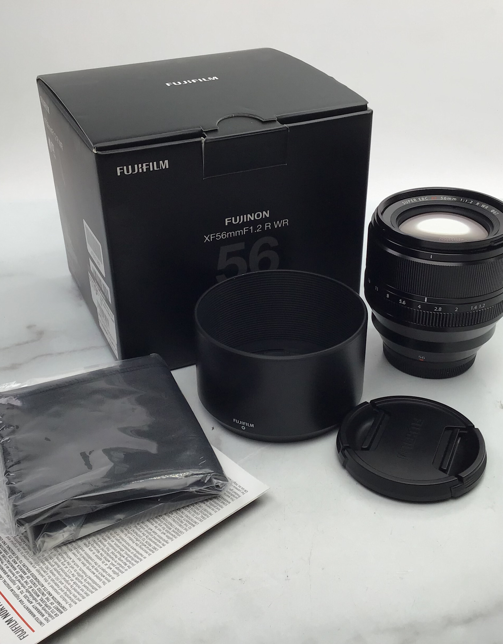 FUJI Fuji XF 56mm f1.2 R WR Lens in Box Used EX