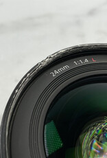 CANON Canon EF 24mm f1.4 L Lens Used BGN