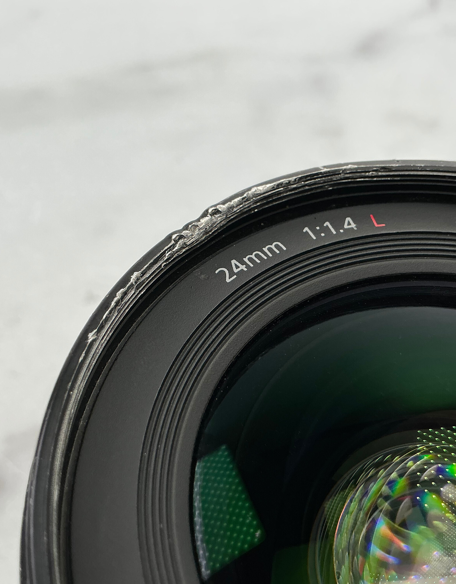 CANON Canon EF 24mm f1.4 L Lens Used BGN