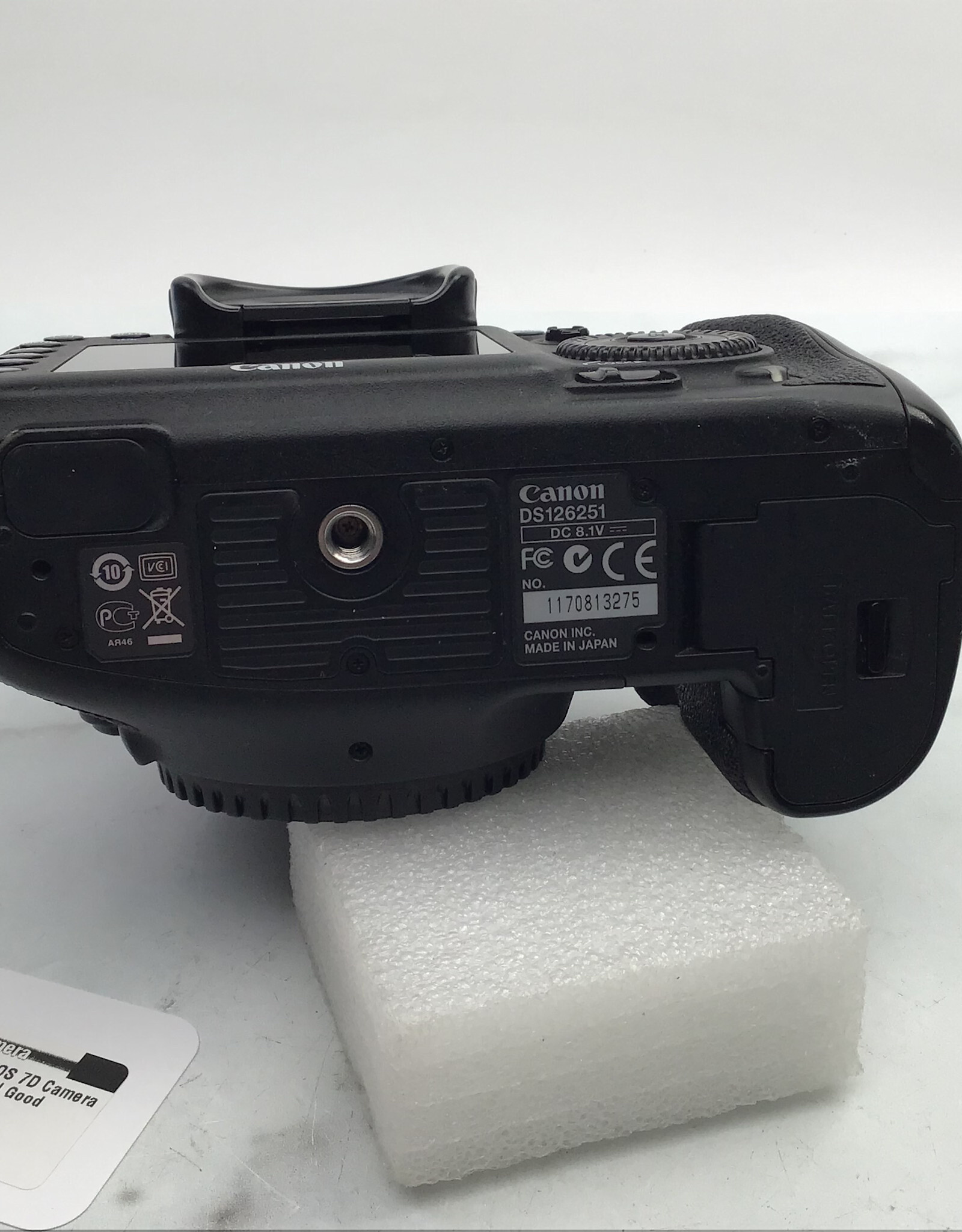 CANON Canon EOS 7D Camera Body Used Good