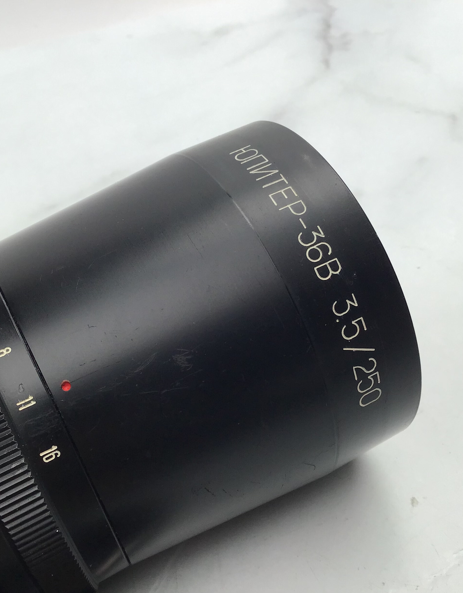 kiev Jupiter 36B 250mm f3.5 Lens for Kieve Pentacon Six Used Good