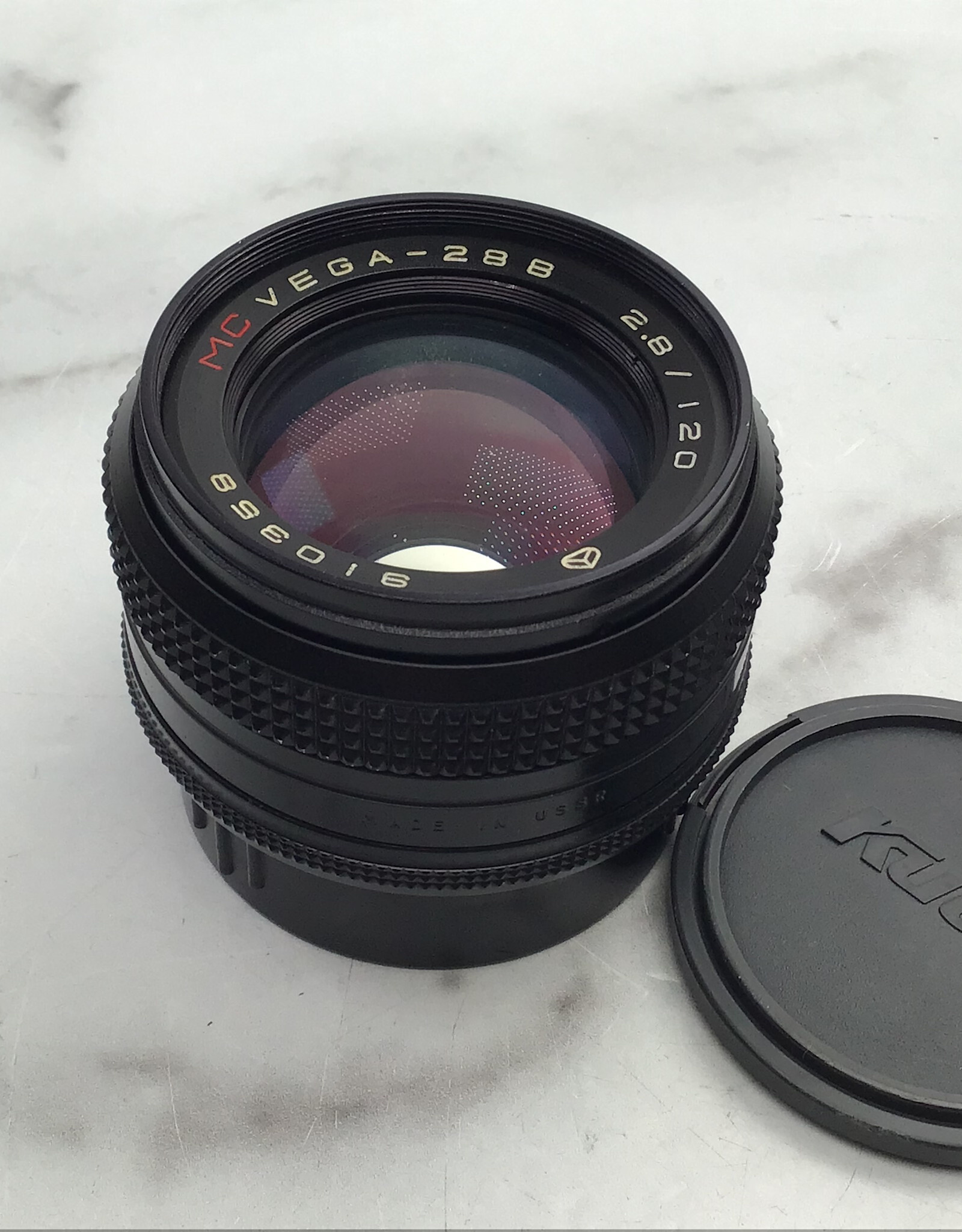 kiev MC Vega 28 B 120mm f2.8 Pentacon Six / Kiev Mount Used Good
