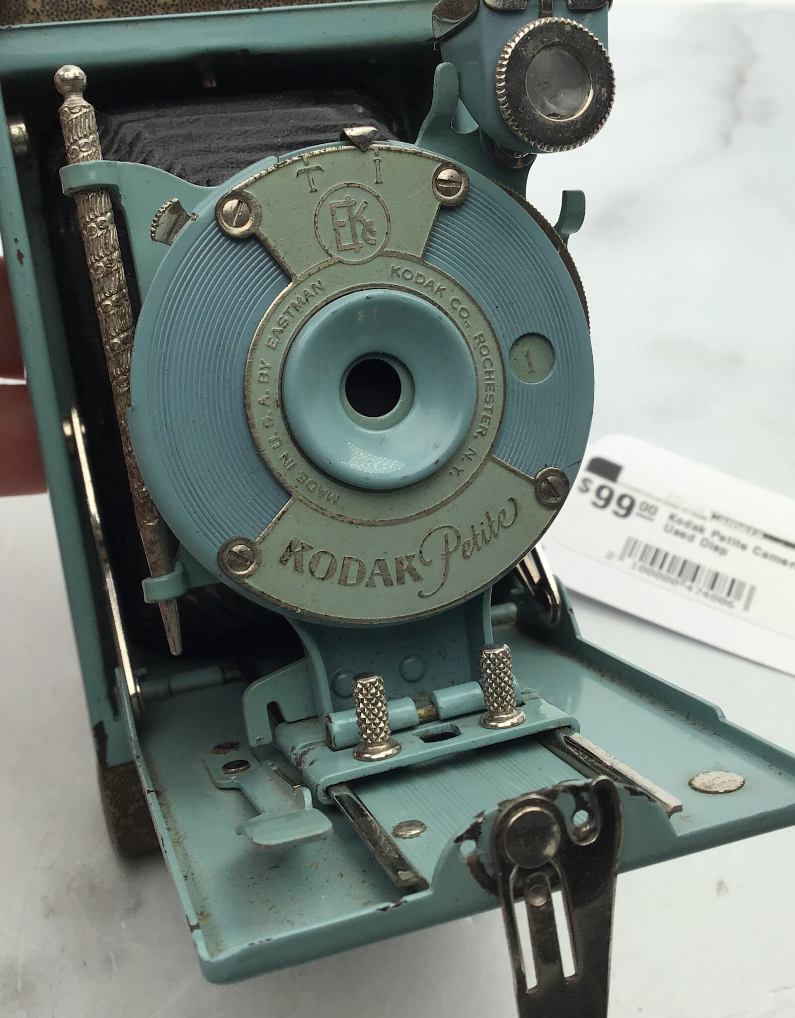 Kodak Petite Camera Blue Used Disp