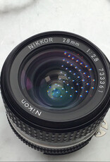NIKON Nikon Nikkor 28mm f2.8 AIS Lens Used Good