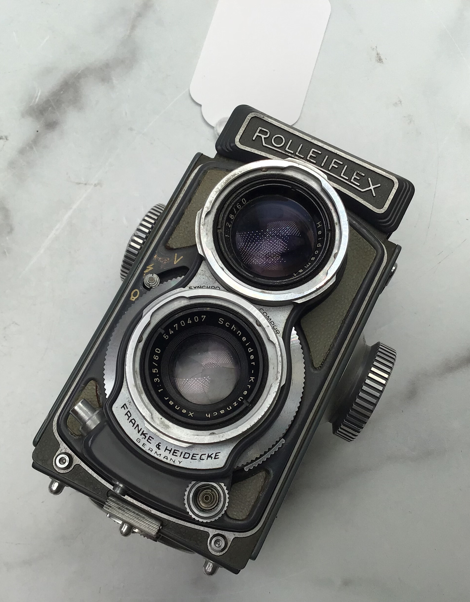 Rollei Rollei Baby Rolleiflex Grey Shutter Not Workin Used As Is