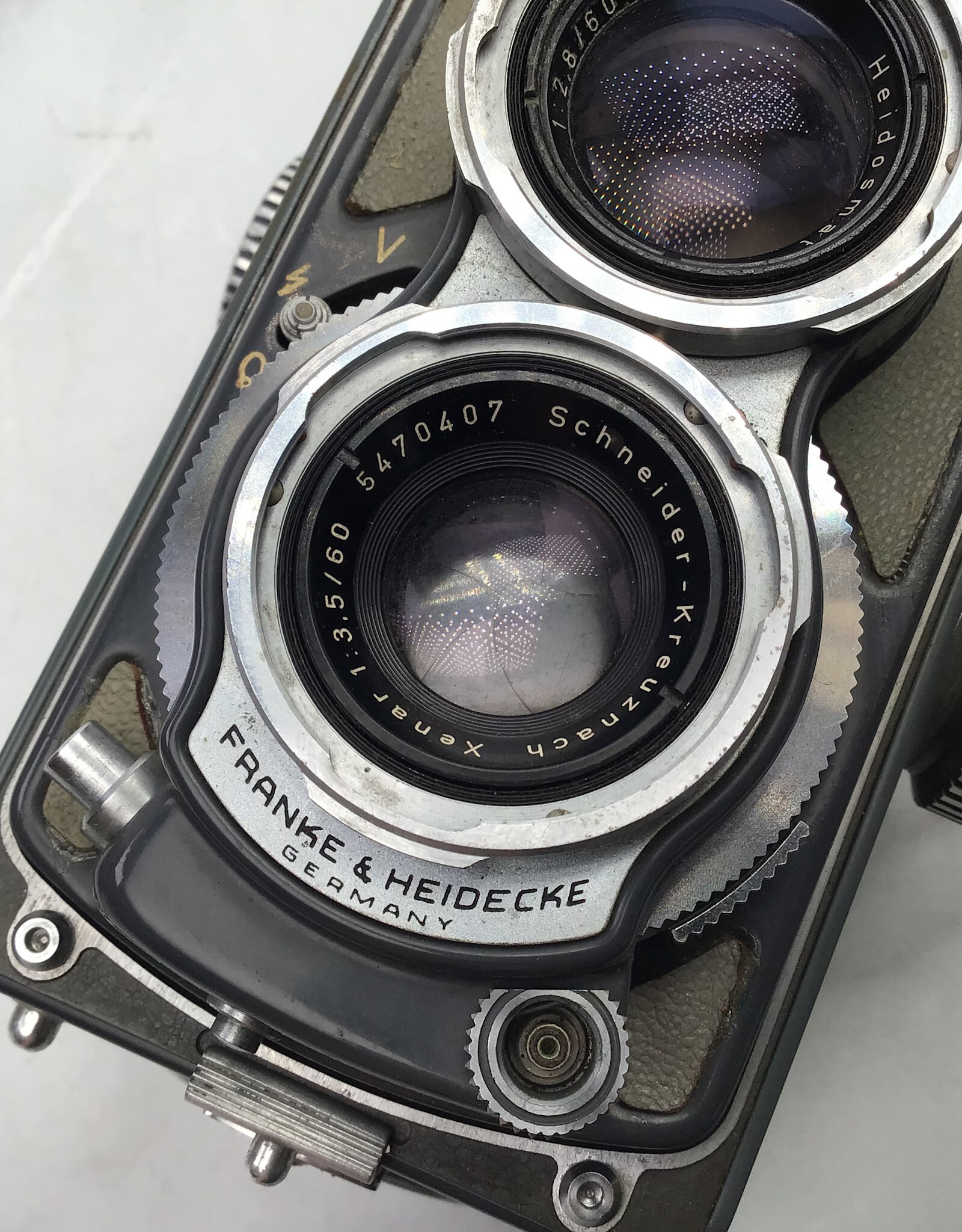 Rollei Rollei Baby Rolleiflex Grey Shutter Not Workin Used As Is