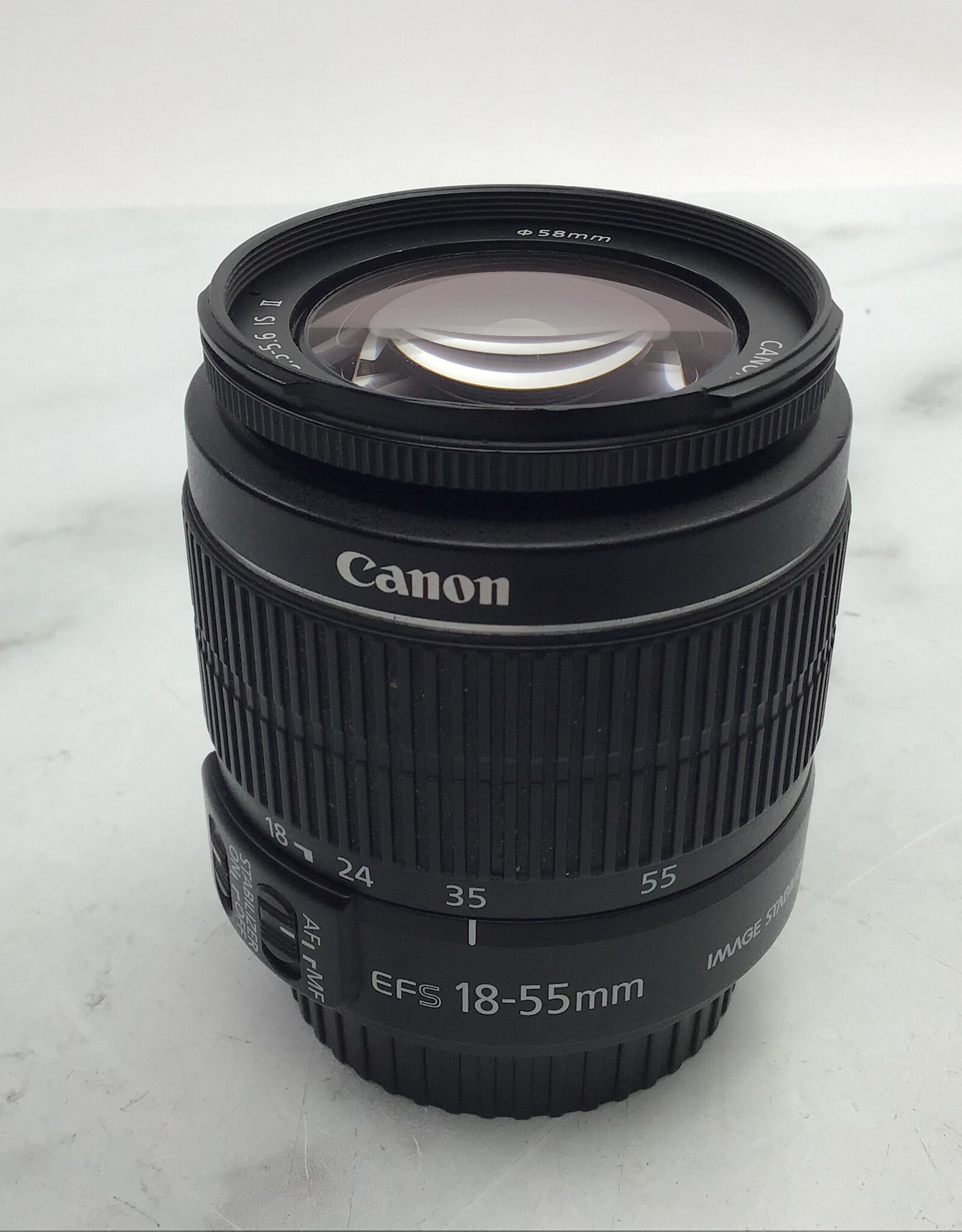 CANON Canon EF-S 18-55mm f3.5-5.6 IS II Lens Used Good