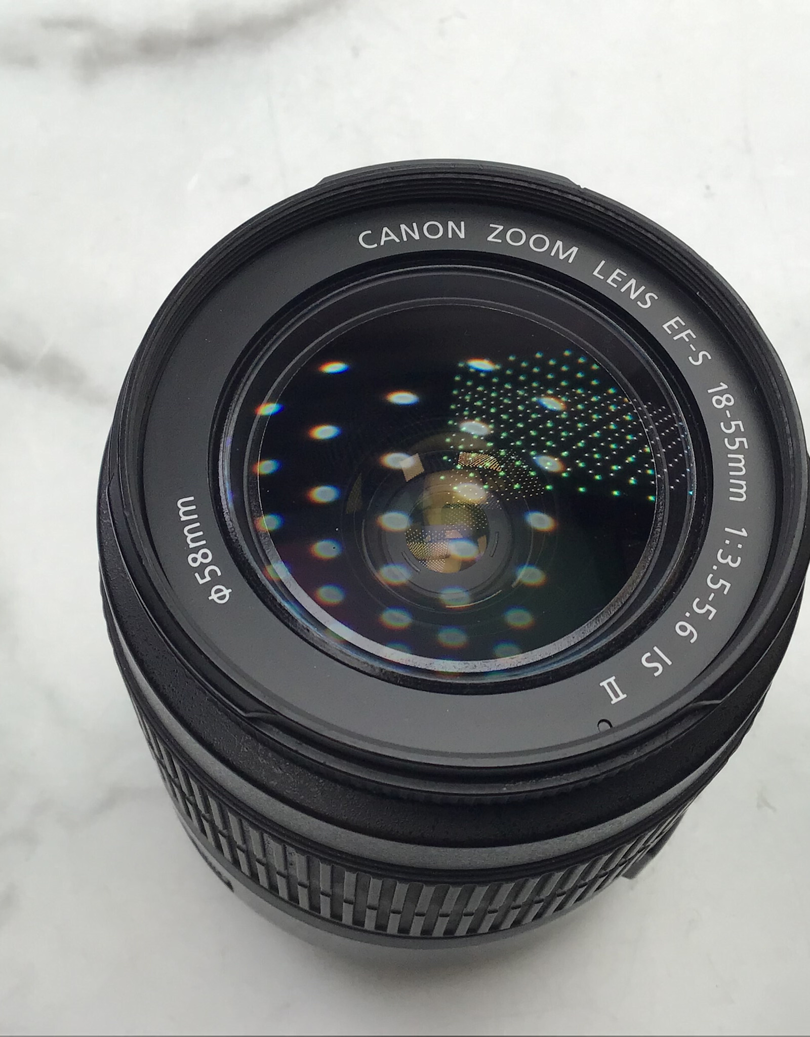 CANON Canon EF-S 18-55mm f3.5-5.6 IS II Lens Used Good