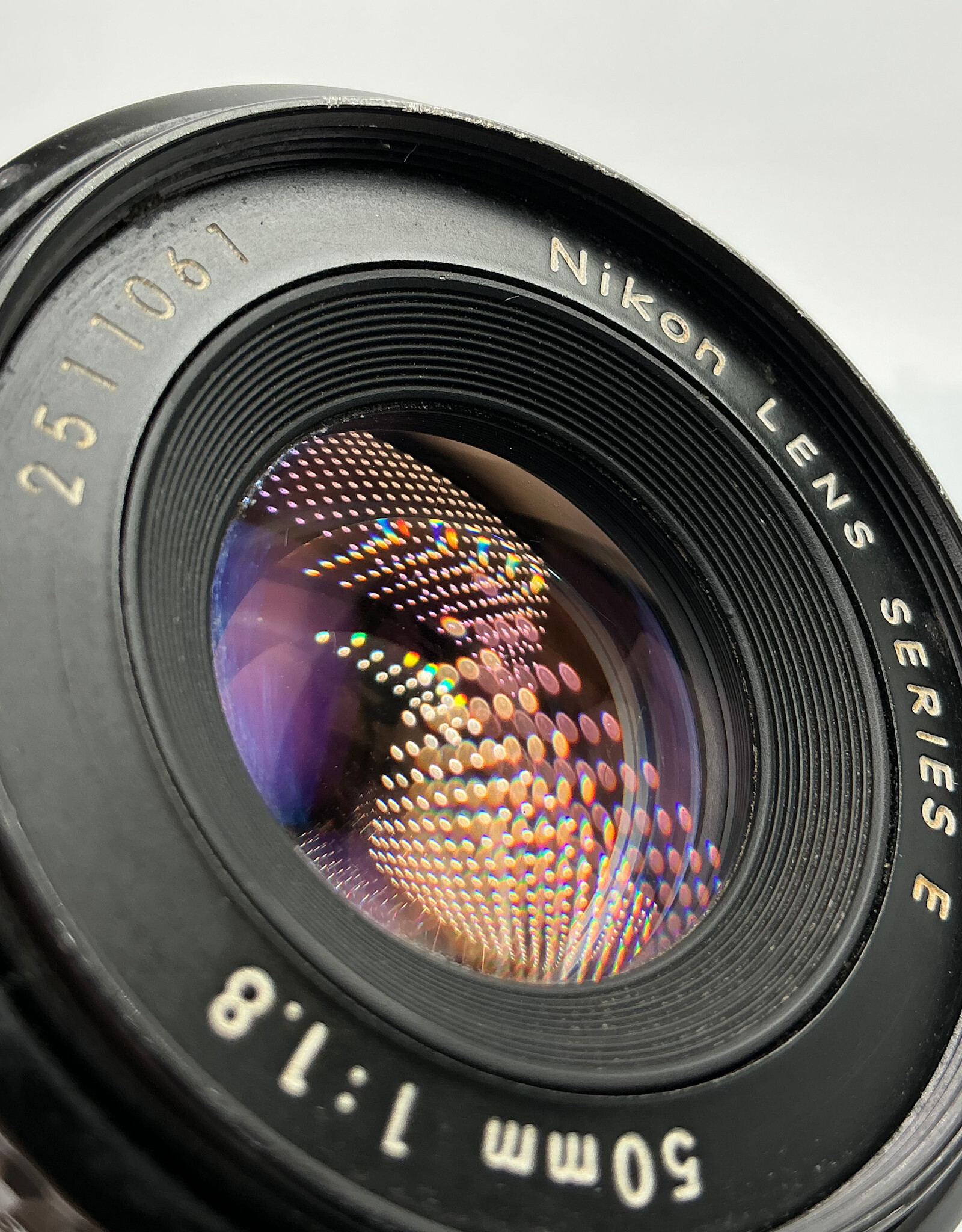 NIKON Nikon 50mm f1.8 Series E Lens Used Fair