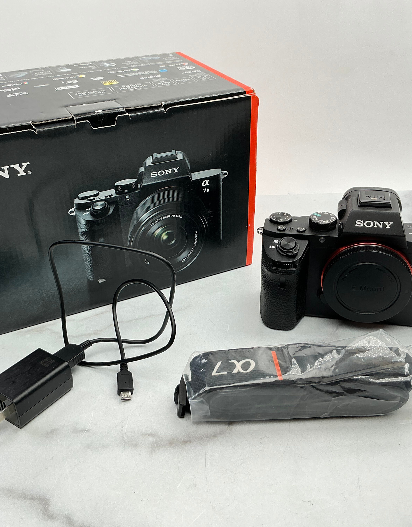 SONY Sony A7 II Camera Body Shutter Count 65047 Used Fair