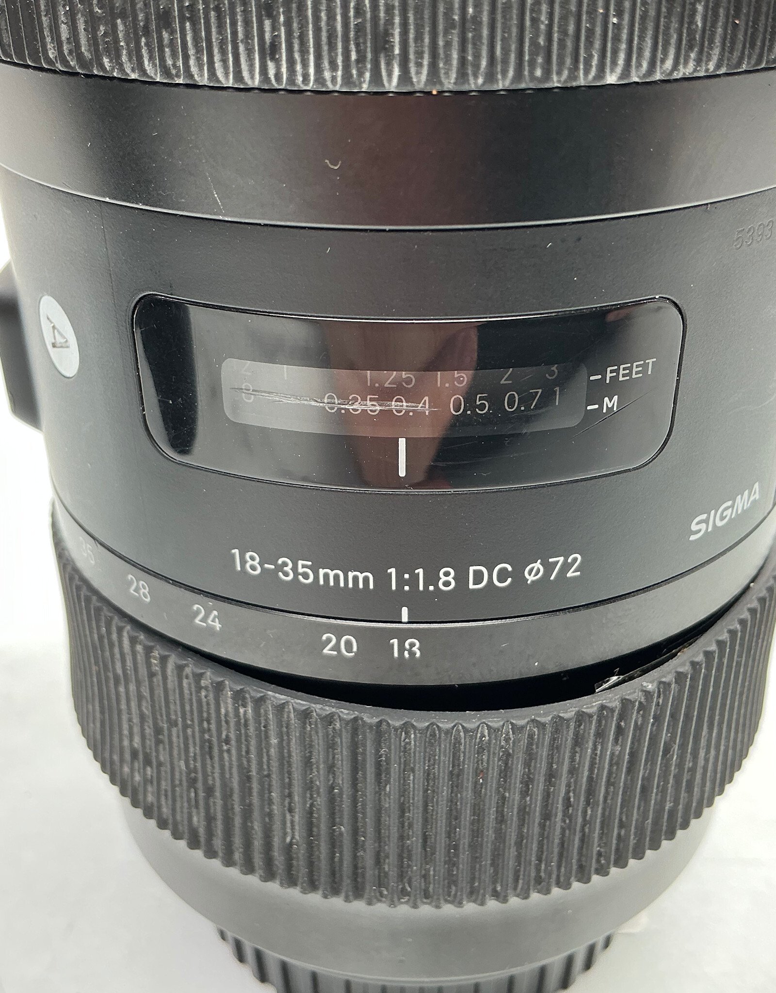 CANON Sigma 18-35mm f1.8 DC Art Lens for Canon EF Used Fair