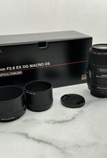 SIGMA SIGMA 105mm f2.8 EX DG Macro OS Lens for Nikon F Used Good