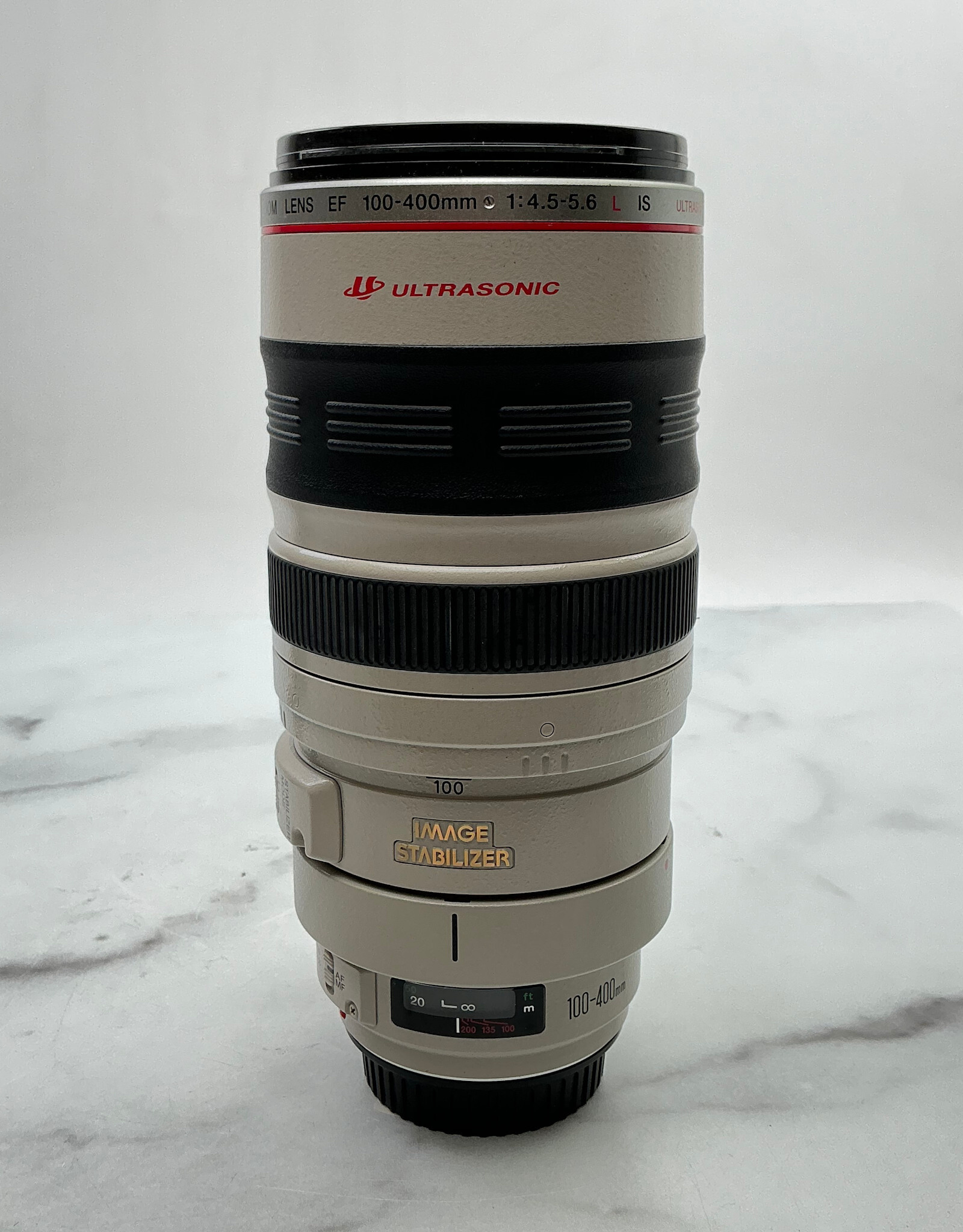CANON Canon EF 100-400mm f4.5-5.6 L IS Lens w/ Hood Used Good