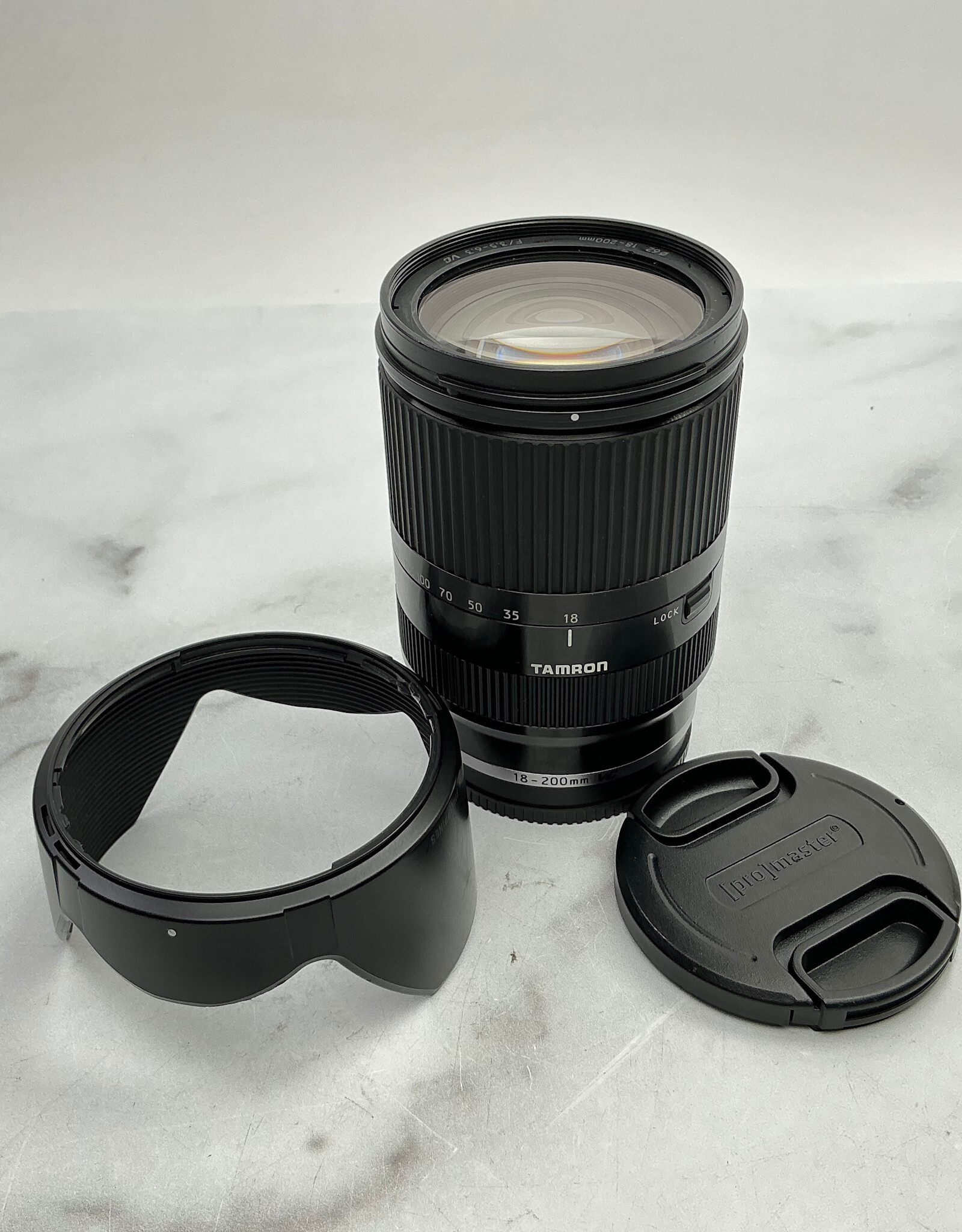 TAMRON Tamron 18-200mm f3.5-6.3 VC Lens for Sony E Used Good