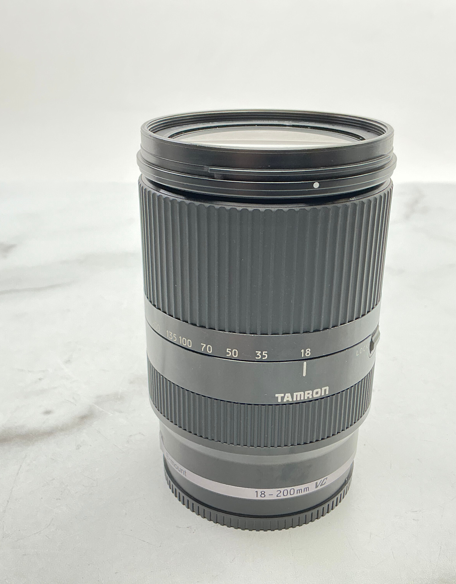 TAMRON Tamron 18-200mm f3.5-6.3 VC Lens for Sony E Used Good