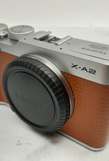 FUJI Fuji X-A2 Camera Body Brown Grip Used Good