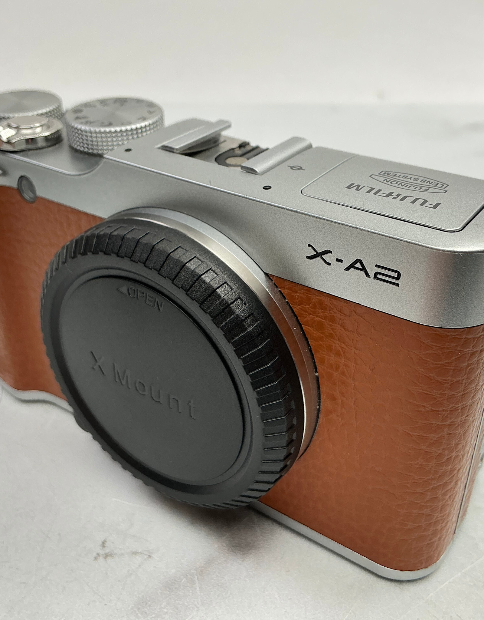 FUJI Fuji X-A2 Camera Body Brown Grip Used Good