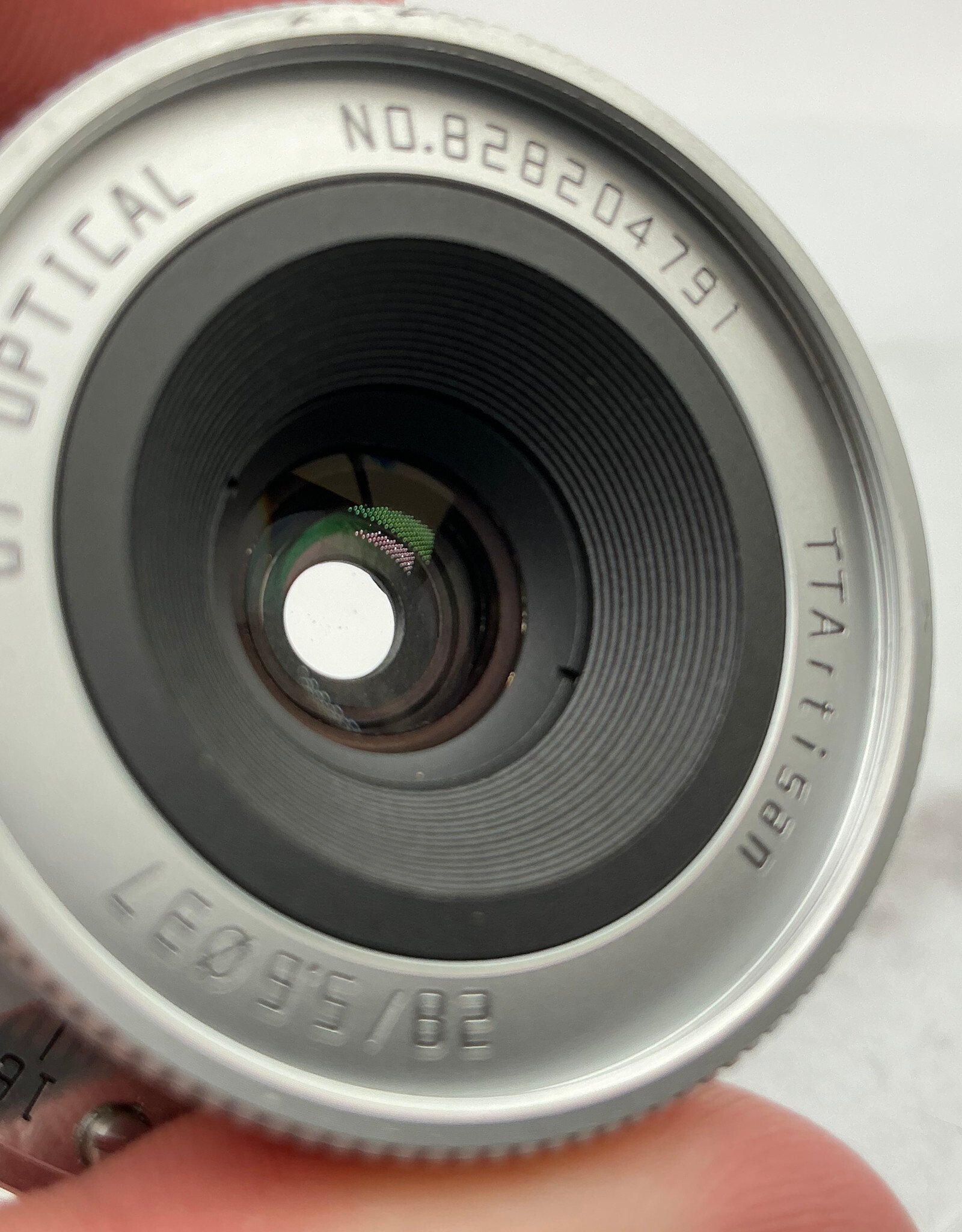ttartisan TTArtisan  M 28mm F5.6 Silver Lens Used LN