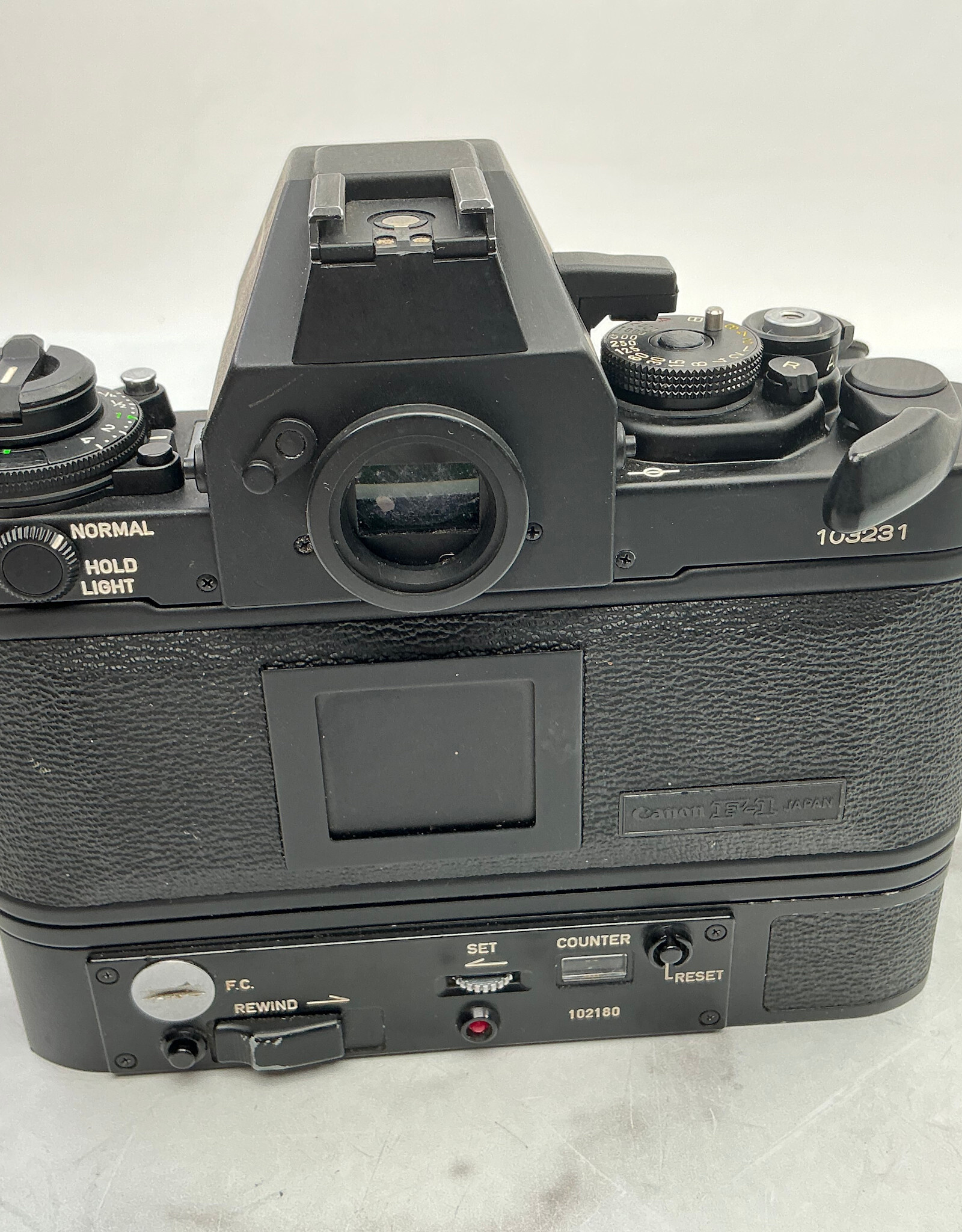 CANON Canon F1-N  w/ Motor Drive Used AS IS
